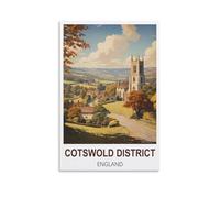 1000 Piece Puzzles for Adults,Cotswold District England,Recycled Paper Jigsaw Puzzle 1000 Pieces - Fun and Challenging Family Game Great Gift Idea 70x50cm