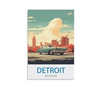 1000 Piece Puzzles for Adults Detroit Michigan Puzzles 1000 pieces puzzles for adult children classic family puzzle indoor 38x52cm