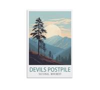 1000 Piece Puzzles for Adults Devils Postpile National Monument Recycled Paper Jigsaw Puzzle 1000 Pieces - Fun and Challenging Family Game Great Gift Idea 26x38CM