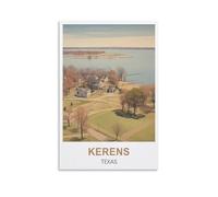 1000 Piece Puzzles for Adults Kerens Texas Recycled Paper Jigsaw Puzzle 1000 Pieces - Fun and Challenging Family Game Great Gift Idea 26x38cm