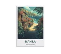 1000 Piece Puzzles for Adults Manila Philippines Puzzles Micro Pieces Challenging Difficult Puzzles Christmas Birthday Gift Game Toys 70x50cm