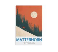 1000 Piece Puzzles for Adults Matterhorn Switzerland Puzzles Micro Pieces Challenging Difficult Puzzles Christmas Birthday Gift Game Toys 70x50cm