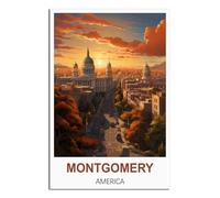 1000 Piece Puzzles for Adults Montgomery America，Puzzles 1000 pieces puzzles for adult children classic family puzzle indoor 26x38cm