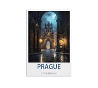 1000 Piece Puzzles for Adults Prague Czech Republics Recycled Paper Jigsaw Puzzle 1000 Pieces - Fun and Challenging Family Game Great Gift Idea 50x70cm