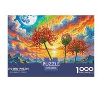 1000 Piece 。 Puzzles for Adults Protea Cynaroides - Fun Challenging & Brainteasing Adults 。 Puzzle Natural Wonders - Puzzle What Happens Next - 100% Recycled Cardboard - 1000pcs - Jumbo Pro