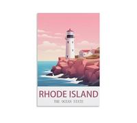 1000 Piece Puzzles for Adults Rhode Island The Ocean State, Recycled Paper Jigsaw Puzzle 1000 Pieces - Fun and Challenging Family Game Great Gift Idea 26x38cm