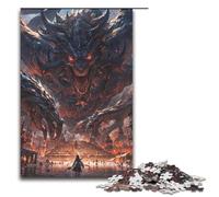 1000 Piece Puzzles Godly Beasts Jigsaw Puzzles for Adults Wooden Jigsaw Family Games 1000 PCS(38x26cm)