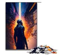 1000 Piece Puzzles Into The Worm Hole for Adults Wooden Jigsaw Family Games 75x50cm