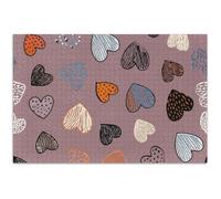1000 Piece Puzzles Jigsaw Adults Colorful Hearts Toy Game Artwork Cool Puzzle for Adults Gifts for Puzzle Lovers, 29.5x19.7 Inch