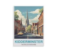 1000 Piece Puzzles,Kidderminster Worcestershire,for Children and Adults, Assembly Puzzle, Fun Game(75x50cm)-GU14