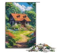 1000 Piece Puzzles Living The Country Life Jigsaw Puzzles for Adults Wood Jigsaw Family Game 1000 PCS(38x26cm)