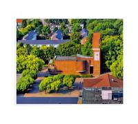 1000 Piece Puzzles，Nathan-Söderblom Church, Reinbek，for Children and Adults, Assembly Puzzle, Fun Game（50x70cm）-AW35
