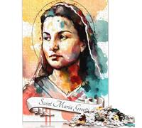 1000 Piece Puzzles 'Saint Maria Goretti Style Jigsaw Puzzles Game Toys Family Puzzles s Challenging (75x50cm)