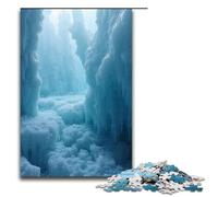 1000 Piece Puzzles Ten Thousand Years of Ice Condenses Ancient MemoriesJigsaw for Adults Kids Wooden Puzzles Educational Stress Relief Toy Puzzle 1000 PCS(75x50cm)