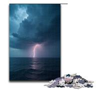 1000 Piece Puzzles The Storm Is ComingJigsaw for Adults Kids Wooden Puzzles Educational Stress Relief Toy Puzzle 1000 PCS(75x50cm)