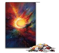 1000 Piece Puzzles The Sun The Storms Jigsaw for Adults Wood Family Game 75x50cm