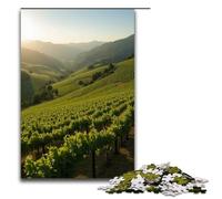 1000 Piece Puzzles VineyardJigsaw for Adults Kids Wooden Puzzles Educational Stress Relief Toy Puzzle 1000 PCS(75x50cm)