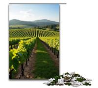 1000 Piece Puzzles VineyardJigsaw for Adults Kids Wooden Puzzles Educational Stress Relief Toy Puzzle 1000 PCS(75x50cm)