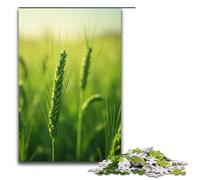 1000 Piece Puzzles Wheat Field GreenJigsaw for Adults Kids Wooden Puzzles Educational Stress Relief Toy Puzzle 1000 PCS(38x26cm)