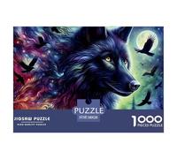 1000 Piece PuzzleWolf Game Suitable for Children And Adults Aged 12 And Above, Can Be Collected, Home Decoration, And Challenged to The Impossible38x26cm/1000pcs