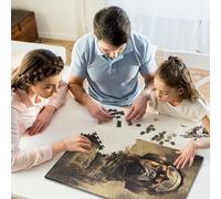 1000 Piece Rectangular Jigsaw Puzzles for Adults Boxer Dog Soldier Creative Jigsaw Challenge Toy Puzzles for Adults 1000pcs (75x50cm)
