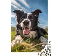 1000 Piece Rectangular Jigsaw Puzzles for Adults German Shepherds Creative Jigsaw Challenge Toy Puzzles for Adults 1000pcs (38x26cm)