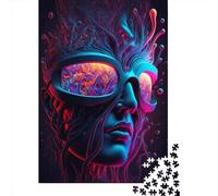 1000 Piece Rectangular Jigsaw Puzzles for Adults Mask Of Eternity Creative Jigsaw Challenge Toy Puzzles for Adults 1000pcs (75x50cm)