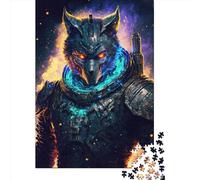 1000 Piece Rectangular Jigsaw Puzzles for Adults Space Marine Wolves1 Creative Jigsaw Challenge Toy Puzzles for Adults 1000pcs (38x26cm)