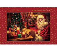 1000 PIECE RECTANGULAR JIGSAW VINTAGE - SANTA'S LIST