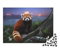 1000 Piece Red Panda Jigsaw Puzzle for Adults Kids - A Mindful Challenge, Family Game, Tree Roots Jigsaws, Decoration Birthday Gifts 38x26cm/1000pcs