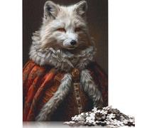 1000 Piece Renaissance Arctic Fox Jigsaw Puzzlesfor Adults Teenagers Puzzle Jigsaws Educational Puzzle 1000pcs (75x50cm)
