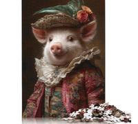 1000 Piece Renaissance Hog Majesty Jigsaw Puzzlesfor Adults Teenagers Puzzle Jigsaws Educational Puzzle 1000pcs (75x50cm)