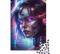 1000 Piece Robot Girl41 Jigsaw Puzzle for Adult Teenagers Wooden Learning Educational Toys 1000pcs (38x26cm)