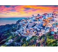 1000-Piece Romantic Street Jigsaw Puzzle for Adults - Challenging Puzzle Game for Women & Men, for Couples and The Whole Family (C)