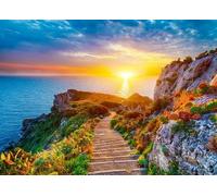 1000-Piece Romantic Street Jigsaw Puzzle for Adults - Challenging Puzzle Game for Women & Men, for Couples and The Whole Family (D)