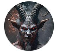 1000-Piece Round Jigsaw Puzzle Dark Lord Paper Puzzles Perfect for Teenagers & Family Fun, for Birthdays (67.5x67.5cm)