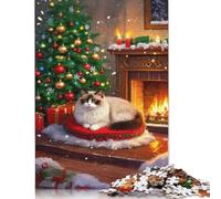 1000 Piece Sacré De Birmanie Adult Puzzles Wooden Puzzles Educational Stress Relief Toy Puzzle 1000pcs (75x50cm)