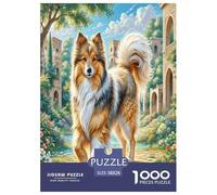 1000 Piece Saluki Jigsaw Puzzles for Adults Educational Games Jigsaw Puzzle Home Decoration for Family Decorations 38x26cm/1000pcs
