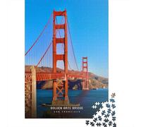 1000 Piece San Francisco Jigsaw Puzzle for Adult Teenagers Paper Puzzle Christmas Eve Gifts 1000pcs (38x26cm)