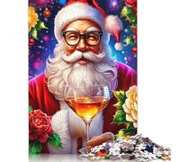 1000 Piece Santa Claus Jigsaw Puzzles for Adult Teenagers Paper Puzzles Sustainable Puzzle for Adults | Games 1000pcs (38x26cm)