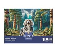 1000 Piece Scottish Deerhound Jigsaw Puzzles for Adults Family Challenge Toys Jigsaw Puzzle Home Decoration for Adults Gifts 38x26cm/1000pcs