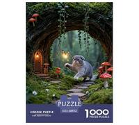 1000 Piece Scottish Fold Cat Jigsaw Puzzle for Adults - Family Game Night & Educational Fun, Treehouse Puzzle, Home Decoration Birthday Gifts 52x38cm/1000pcs