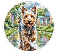 1000 Piece Scottish Terrier Game Puzzle for Adults Gifts Educational Games Home Decors Brainteasing Cute Animal Jigsaw Puzzle for Women Men Adult 1000pcs (67.5x67.5cm)