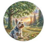 1000 Piece Scottish Terrier Game Puzzle Great Gift for Adults Challenging Games Home Decoration Brainteasing Cute Animal Jigsaw Puzzle for Adults And Kids 1000pcs (67.5x67.5cm)