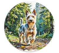 1000 Piece Scottish Terrier Jigsaw Puzzles Great Gift for Adults Fun Challenging Home Decoration Brainteasing Cute Animal Jigsaw Puzzle for Adults 1000pcs (67.5x67.5cm)