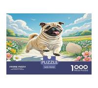 1000 Piece Shar Pei Jigsaw Puzzles for Adults Educational Games Jigsaw Puzzle Home Decoration for The Whole for Women, Gifts for Men 70x50cm/1000pcs