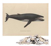 1000 Piece Shark Vintage Puzzles for Adults Wooden Puzzles Educational Games For Kids 1000pcs (75x50cm)