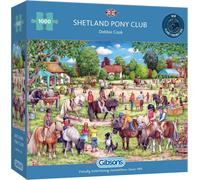 1000 Piece Shetland Pony Jigsaw Puzzle Gibsons Family Mind Relaxing Games