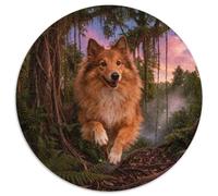 1000 Piece Shetland Sheepdog Jigsaw Puzzle for Adults & Kids - Family Game Night & Educational Fun, Rainforest Jigsaws, Home Decoration Birthday Gifts 1000pcs (67.5x67.5cm)