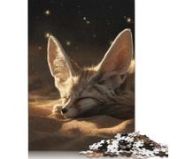 1000 Piece Sleeping Fennec Fox in The Desert Jigsaw Puzzles for Adult Teenagers Puzzle Jigsaws for Adults Puzzle for Adults And Teenager 1000pcs (75x50cm)